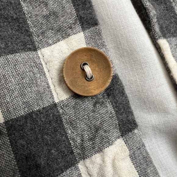 Zara Baby Girl Gingham Hooded Jacket - Picture 4 of 11